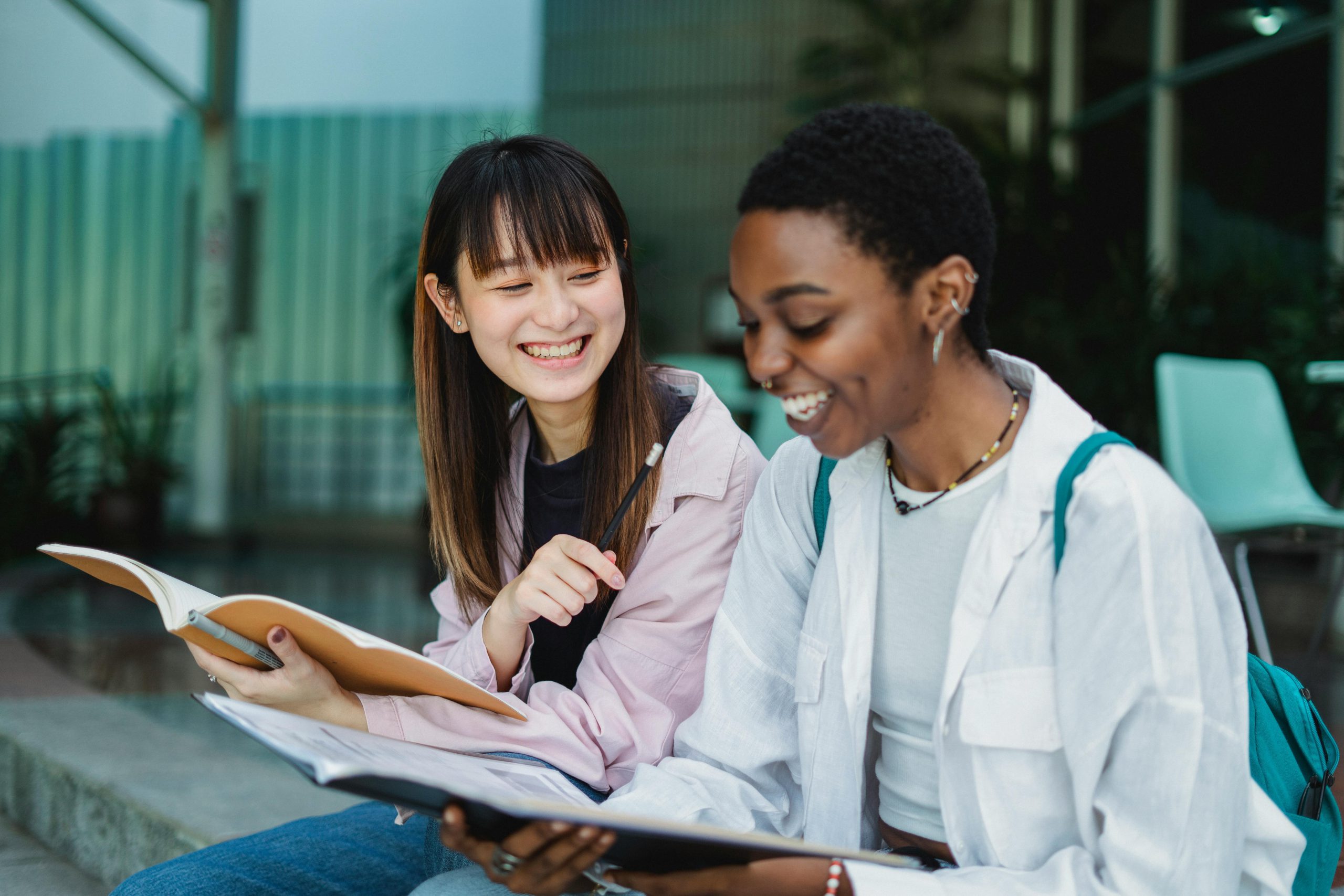 Nursing students in clinical training